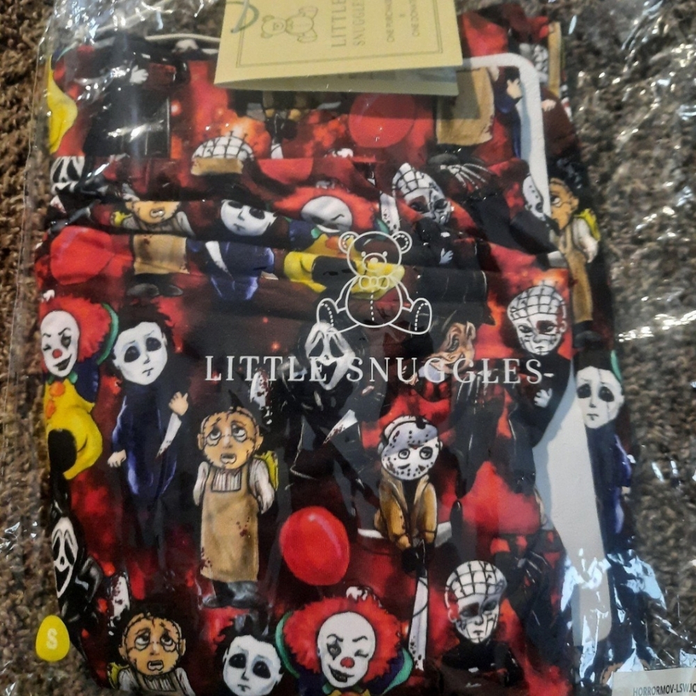 Little Snuggles Womens Bamboo Horror Joggers